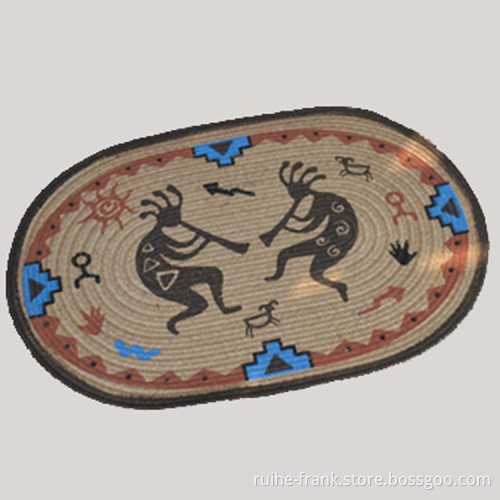 Braided Jute Rug-Bangladesh Jute-E